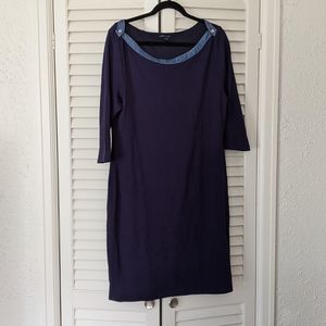 Tommy Hilfiger Navy Knit Dress